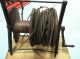 Antique Circa.  1880 Cast Iron And Wood Explosive Wire Wheel,  Rare Primitives photo 3