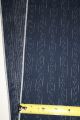 Vintage Japanese Indigo Cotton Woven Striped Kimono Fabric Patchwork Quilt 63 