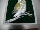 Finest Japanese Sterling Silver Owl In Relief By Takehiko Japan Amazing Details Other photo 4