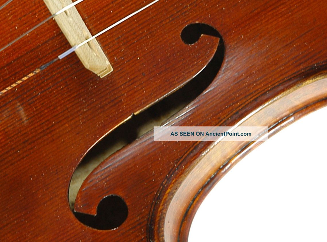 Magnificient Italian Violin By Nicola Ponti C.  1995 4/4 Old Antique Violino String photo