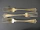 Vintage Reed And Barton Silverplate 1900s L3 Dinner Forks 2 Serving Spoons Reed & Barton photo 1