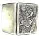 Antique Russian Solid Silver Cigarette Card Case Ivan The Prince & Wolf Odessa Sterling Silver (.925) photo 7