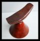A Very Glossy And Pretty Red Wood Headrest From Ethiopia Other photo 1