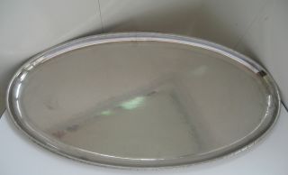 Art Deco Keswick School Of Industrial Arts: Firth Staybrite Oval Tray: Numbered photo