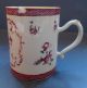 Chinese Famille Rose Large Porcelain Mug - 18th Century Glasses & Cups photo 1