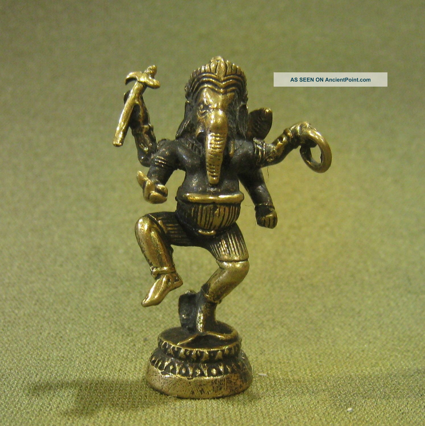 Elephant God Ganesha Ganesh Knowledge Unique Hindu Thai Amulet Amulets photo