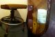 Mid Century Steampunk Eames Industrial Welch Metal Swivel Swag Leg Chair Stool Mid-Century Modernism photo 4