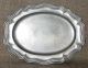 Antique Small 1910s - 1920s Solid Pewter Vanity Tray Hallmarked France Metalware photo 1