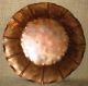 Extremely Rare Early Glander Hand Hammered Copper Charger Late 1920s - Early 1930s Metalware photo 2