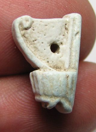 Pc2004uk An Egyptian Faience Amulet Of The Crown Of Upper Egypt - Hedjet S53 photo