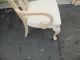51354 Set 6 Decorator White Wash Dining Room Chairs Chair S Romantic Shabby Post-1950 photo 7