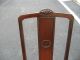 Antique Victorian Mahogany Side Chairs Wood. 1900-1950 photo 4