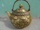 Statues Sculpture Teapot Handle Copper Antique Chinese Exquisite Pots photo 6