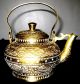 Antique Pure Bronze Hand Carved Teapot India India photo 1