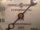 Antique All Brass Case Grinnell Co Pressure Gauge Providence Ri Reg July 1916 Other photo 2