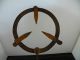 Antique,  Hand Hammered Primitive Iron,  Metal Trivet,  Fireplace Insert,  Pot Stand Trivets photo 3