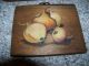Awesome Country Cottage Hand Painted Fruit/vegetable Wood Plaques Signed Cindy Other photo 1