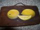 Awesome Country Cottage Hand Painted Fruit/vegetable Wood Plaques Signed Cindy Other photo 2