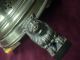 Fantastic Huge Antique Neo Gothic Altar Pricket/lion Candlestick,  1750 - 1850 Ad. Metalware photo 3