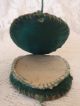 Vintage Hand Sewing Splint Weave Needle Case & Sweet Grass Basket W Wood Beads Baskets & Boxes photo 1