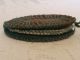 Vintage Hand Sewing Splint Weave Needle Case & Sweet Grass Basket W Wood Beads Baskets & Boxes photo 2