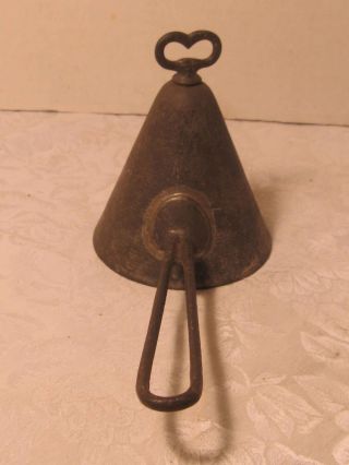Tin Ice Scream Scoop Is Cone Shaped And A Rare Item photo