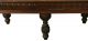 Antique Ornate Flemish Mechelen Oak Dining Table With Carved Lions & Turned Legs 1900-1950 photo 10