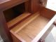 60 Year Old Child ' S Solid Cherry Wood Dresser With Mirror Bench Made 1900-1950 photo 7