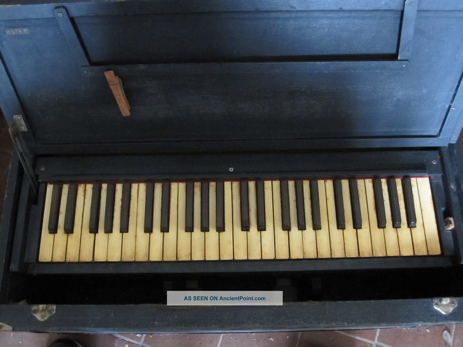 Estey Chaplain ' S Field Pump Organ Wwii Vintage - Folds To Portable Keyboard photo