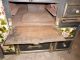 Antique Tile Front & Nickel Trim Wood Stove In Condition See It Now Tiles photo 9