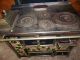 Antique Tile Front & Nickel Trim Wood Stove In Condition See It Now Tiles photo 4