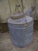Vintage Grease / Oil - Spouted Bucket - Unmarked - Rustic Can Other photo 1