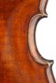 Very Old,  Antique,  Unlabeled Violin C.  1780 - Ready To Play String photo 9