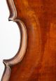 Very Old,  Antique,  Unlabeled Violin C.  1780 - Ready To Play String photo 10
