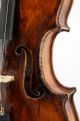 Very Old,  Antique,  Unlabeled Violin C.  1780 - Ready To Play String photo 7
