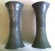 Pair Of 11th Century Pewter Monastery Chalice Goblets,  Fabulous Age And Wear, Uncategorized photo 8