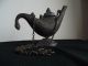 Islamic Antique Arabic Calligraphy Snake Figure Oil Lamp Middle East photo 1