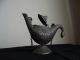 Islamic Antique Arabic Calligraphy Snake Figure Oil Lamp Middle East photo 7
