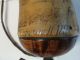 Francis Capewell ' S 1855 Hand - Incised Folk Art Powder Horn Burl Cap 100% Primitives photo 6