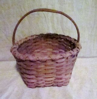 Early Split Oak Basket photo