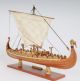 Drakkar Dragon Viking Ship Wooden Model Small 15 