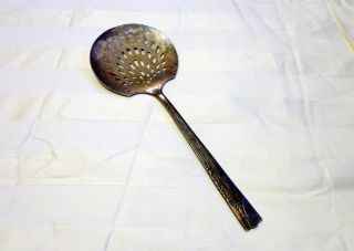 Oneida Caprice Nobility Plate Tomato Server Large Spoon With Holes photo