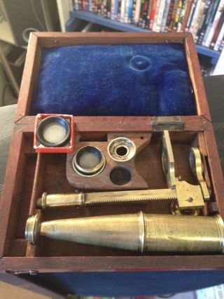 Feild Microscope 1840 Designed By Charles Gould photo