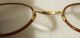 Vintage Gold Plate Wire,  Faux Tortoise Shell Rimmed Bifocal Eyeglasses Optical photo 1