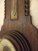 Huge Unique Carved Oak Victorian Aneroid Barometer Other photo 1