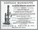 E Hartnack & Co Paris & Potsdam Antique Brass Continental Microscope W/case 1883 Microscopes & Lab Equipment photo 5