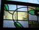 Stained Glass Window Transom Panel - Mackintosh Rose 1940-Now photo 8