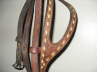 Primitive Leather Horse Straps Very Charming Old Beat Charachter Gathering Decor photo