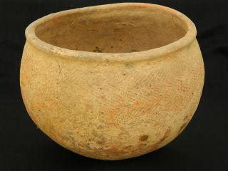 Big Neolithic Neolithique Terracotta Decorated Pot - 4000 Years Bp - Sahara photo