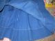 Early Antique Primitive Blue Child Girl Prairie Dress Primitives photo 4